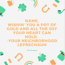 Load image into Gallery viewer, St Patrick's Day Bouquet
